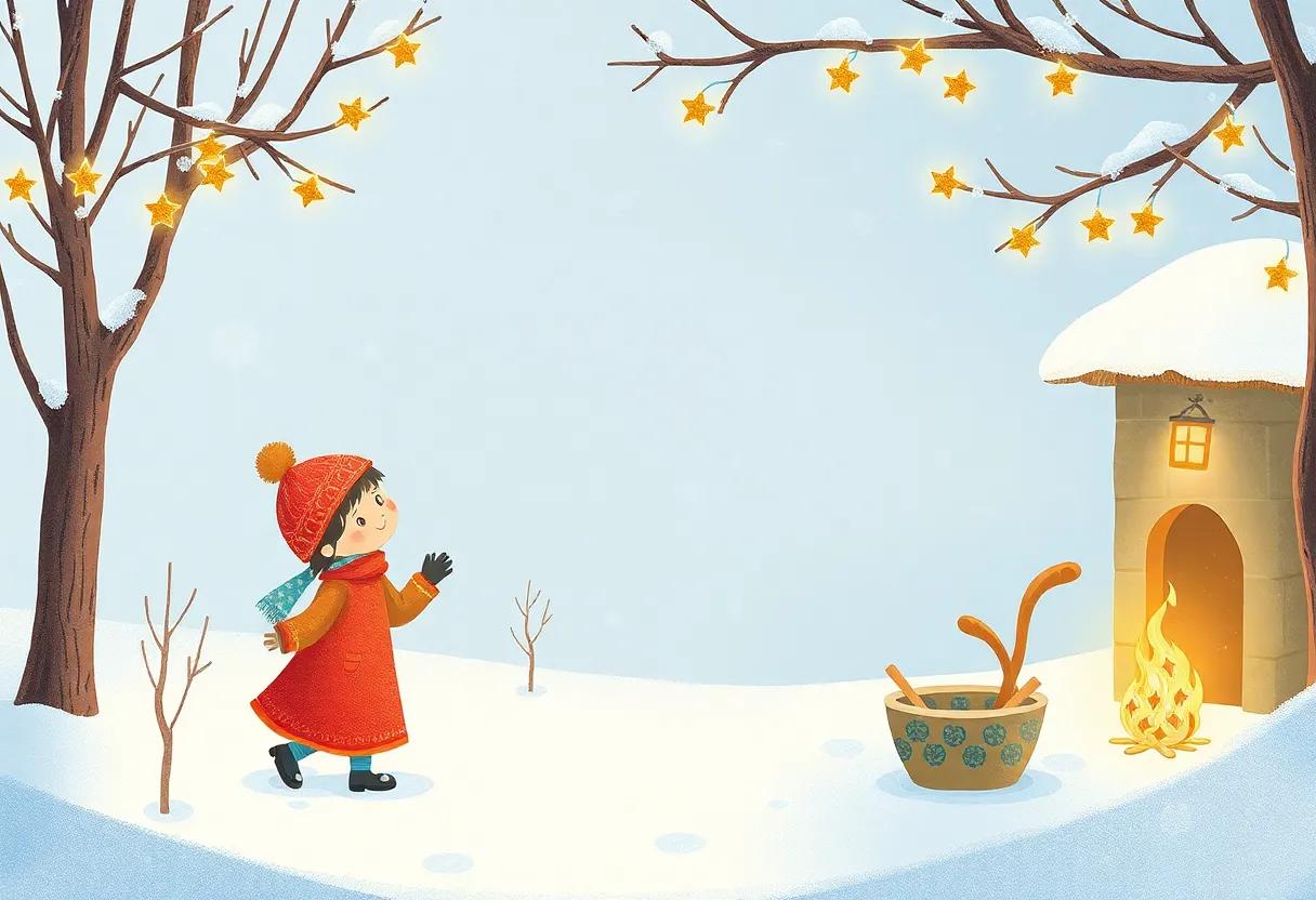 Gathering the Magical Winter Ingredients