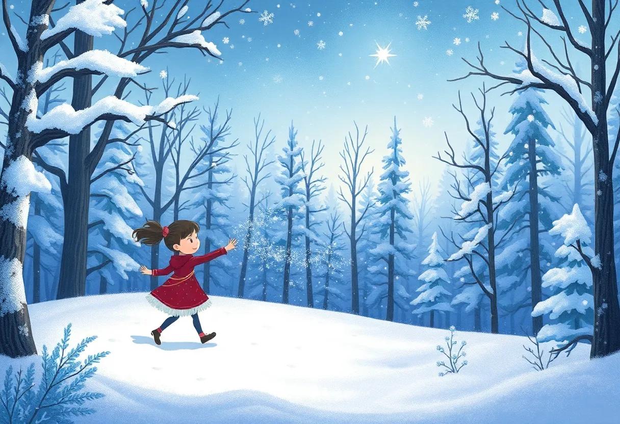 The forest Lights Up with Frosty Magic