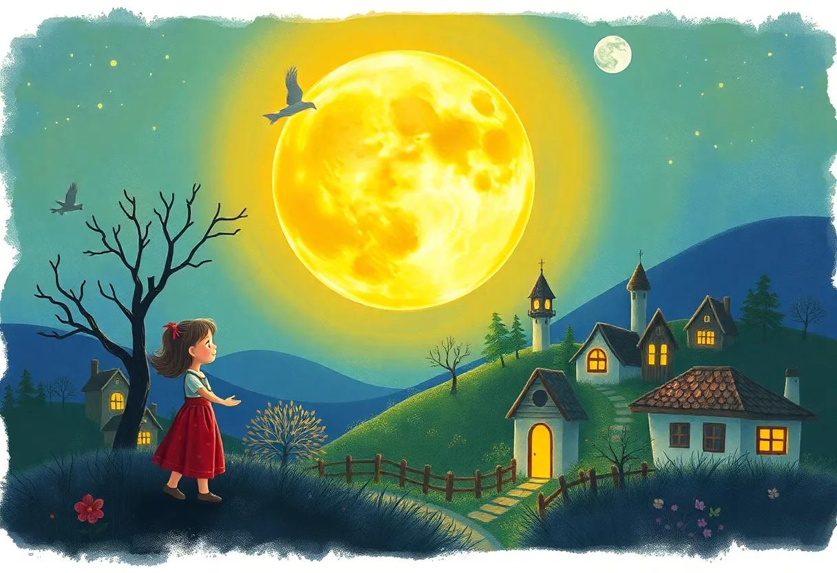 The Enchanted Moonlit‌ Village