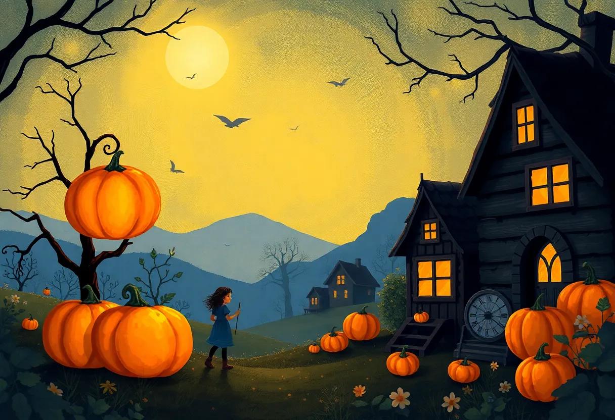 The Enchanted Village Where Pumpkins Dream