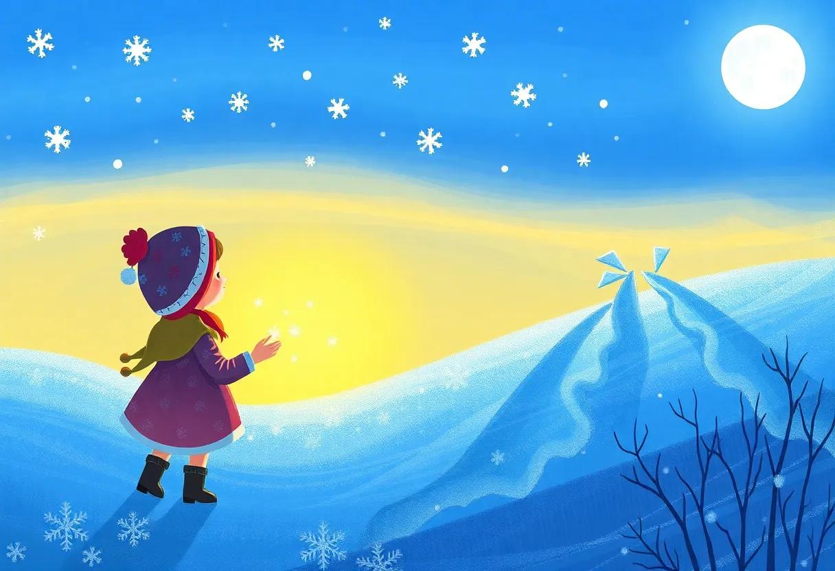 Meeting‌ the Friendly Frost‌ spirits Beneath​ the Moonlight
