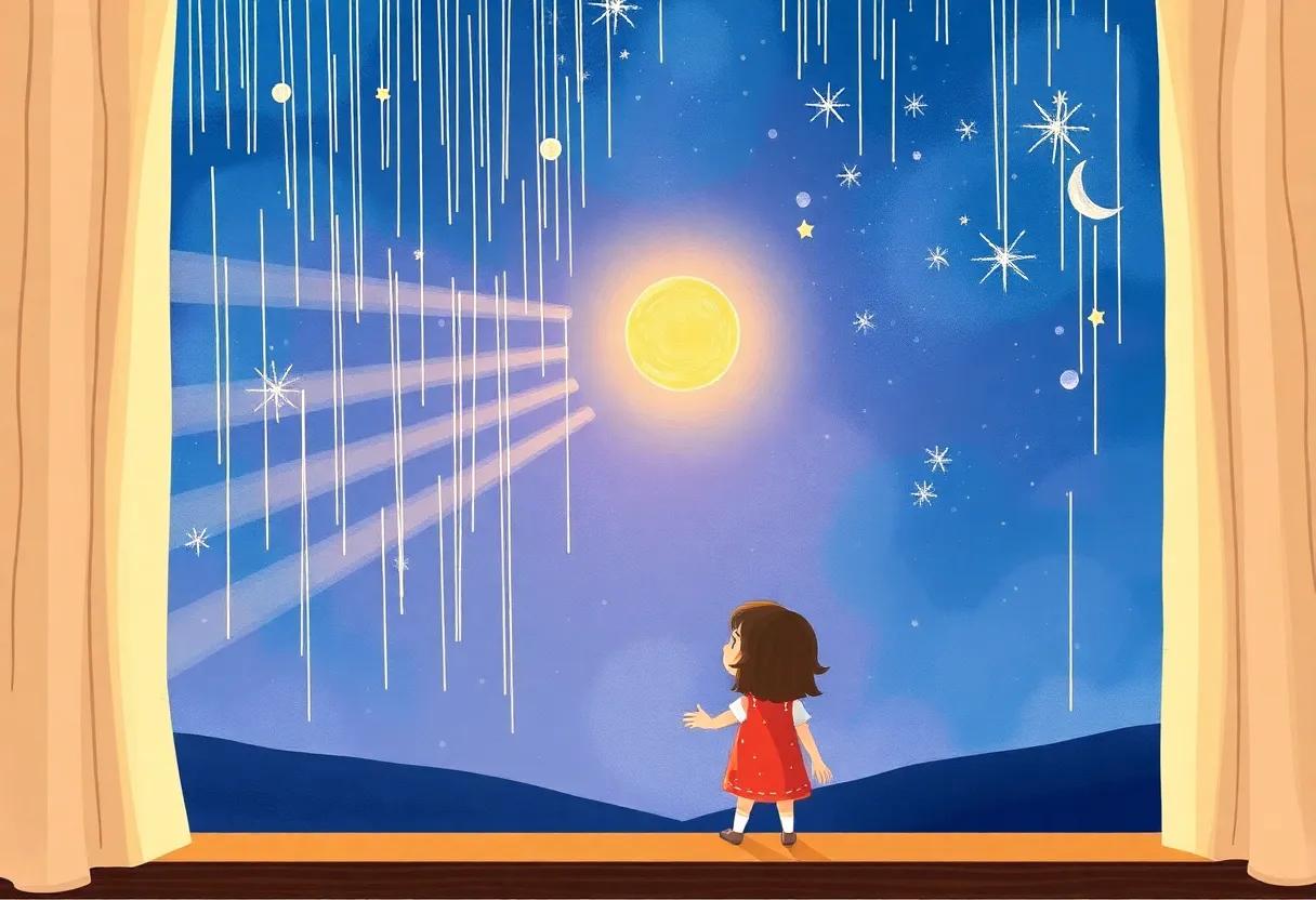 Painting Sunbeams with Brushes Made of Light