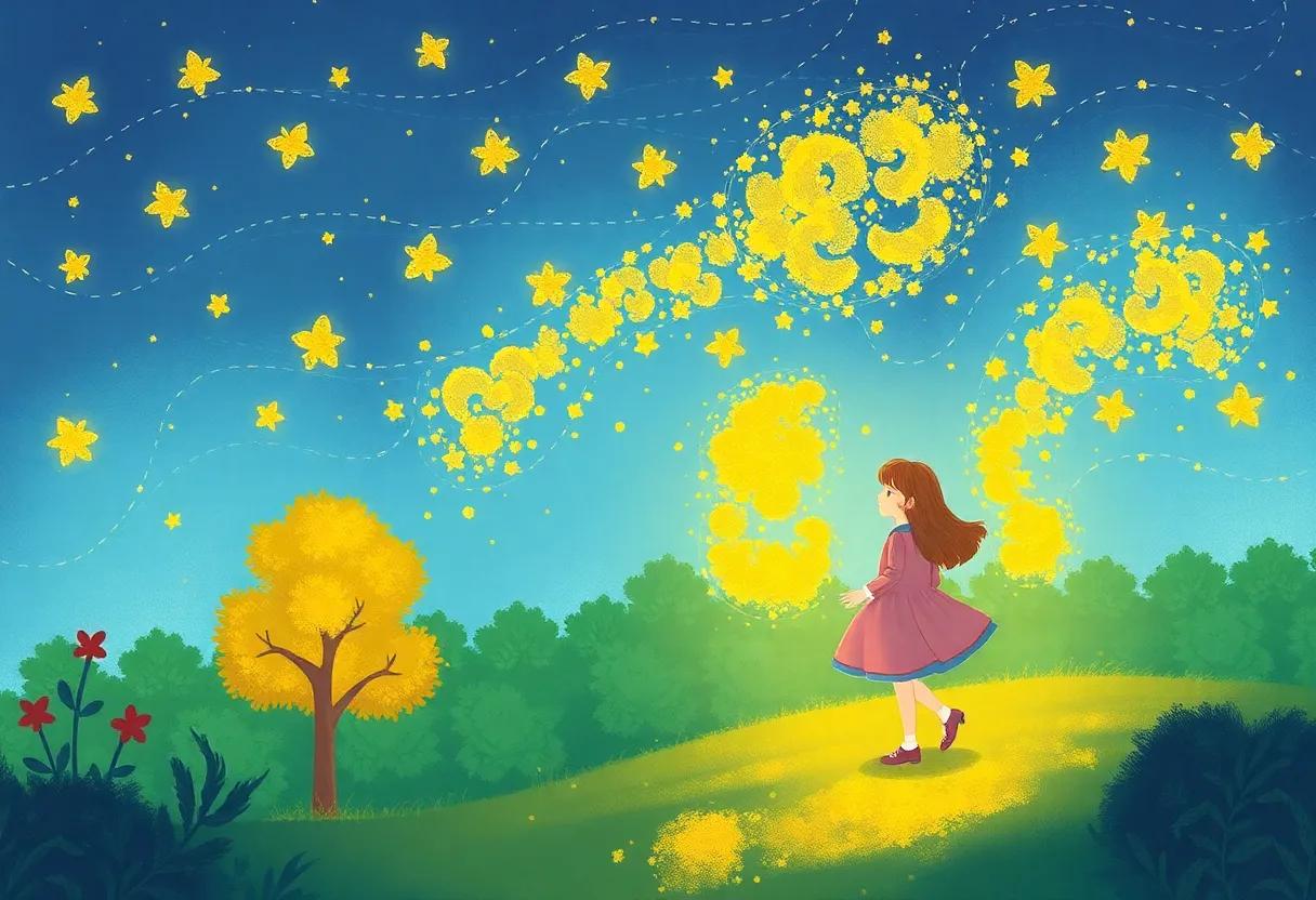 The Girl with a Brush Full of Magic