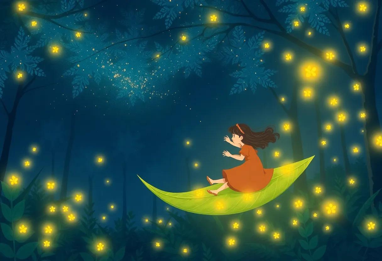 Drifting Through a Forest​ of Glowing Fireflies