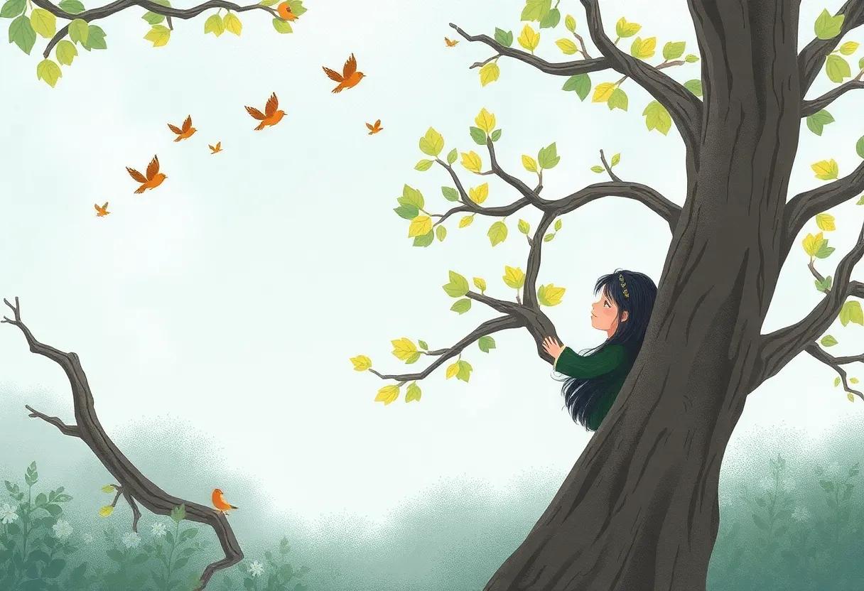 A Girl with a Voice That Echoes Through the Trees