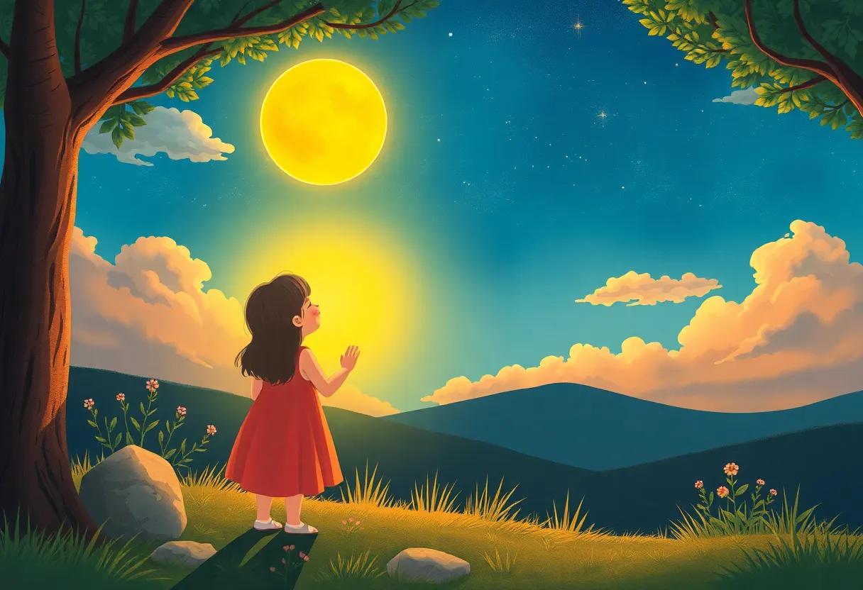 The Girl's Promise to Protect the Light