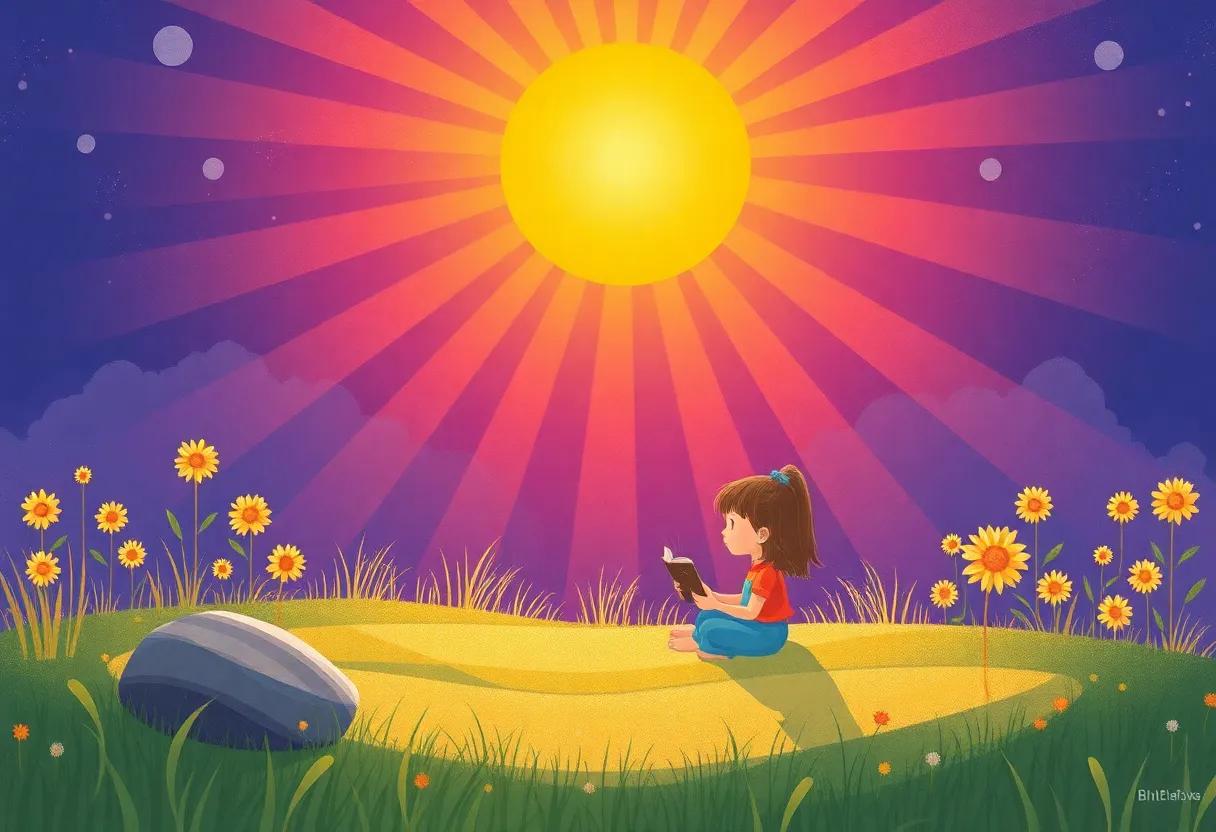 Sharing Stories Beneath the Golden Rays