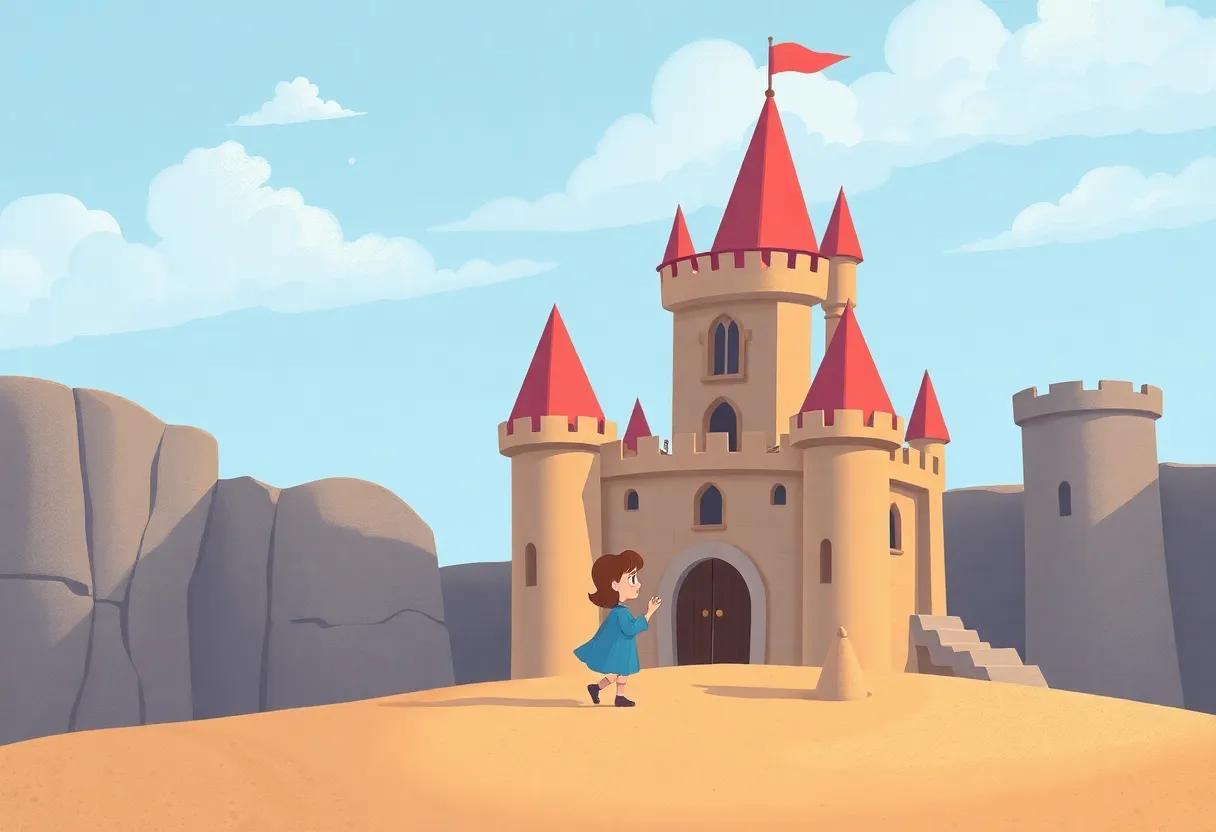 Friendship Between ⁤a Girl and Her Castles