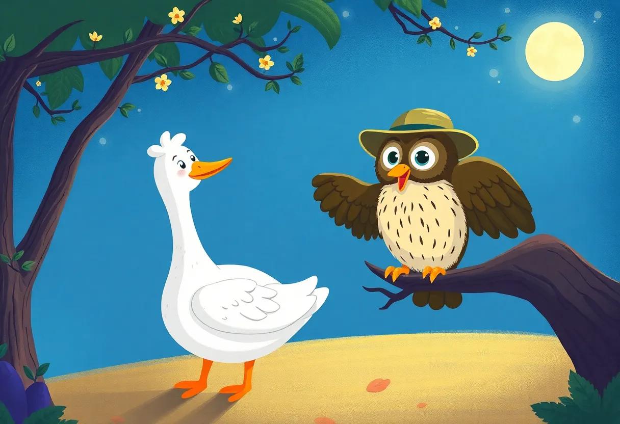 A surprise Appearance from the ⁢Wise Old Owl Maestro