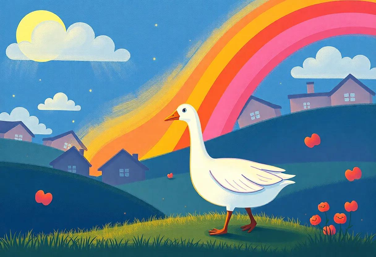 Painting ‌Rainbows Across sleepy⁣ Villages