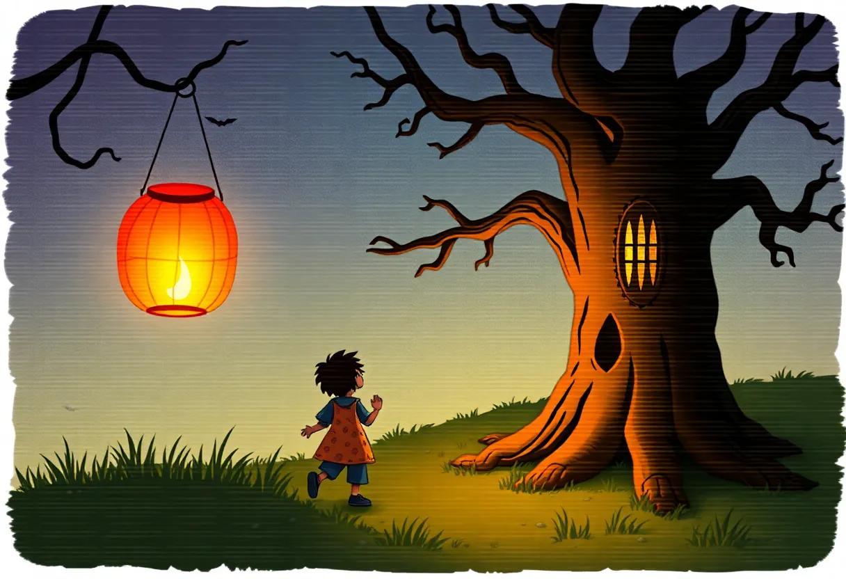 A Surprise Encounter at the Haunted Tree
