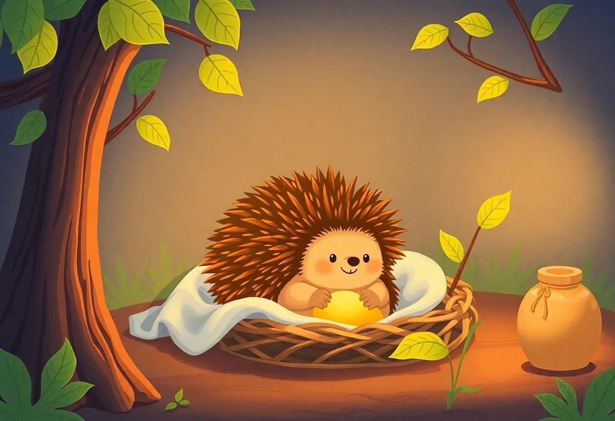 Gathering⁣ Soft⁣ Leaves for a Snug Little Nest