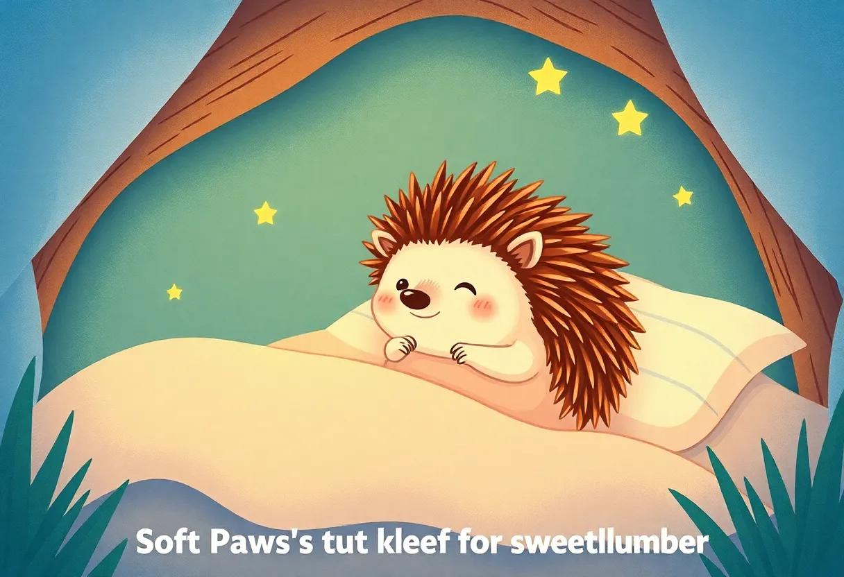 Soft Paws Tucked ⁢In for Sweet Slumber