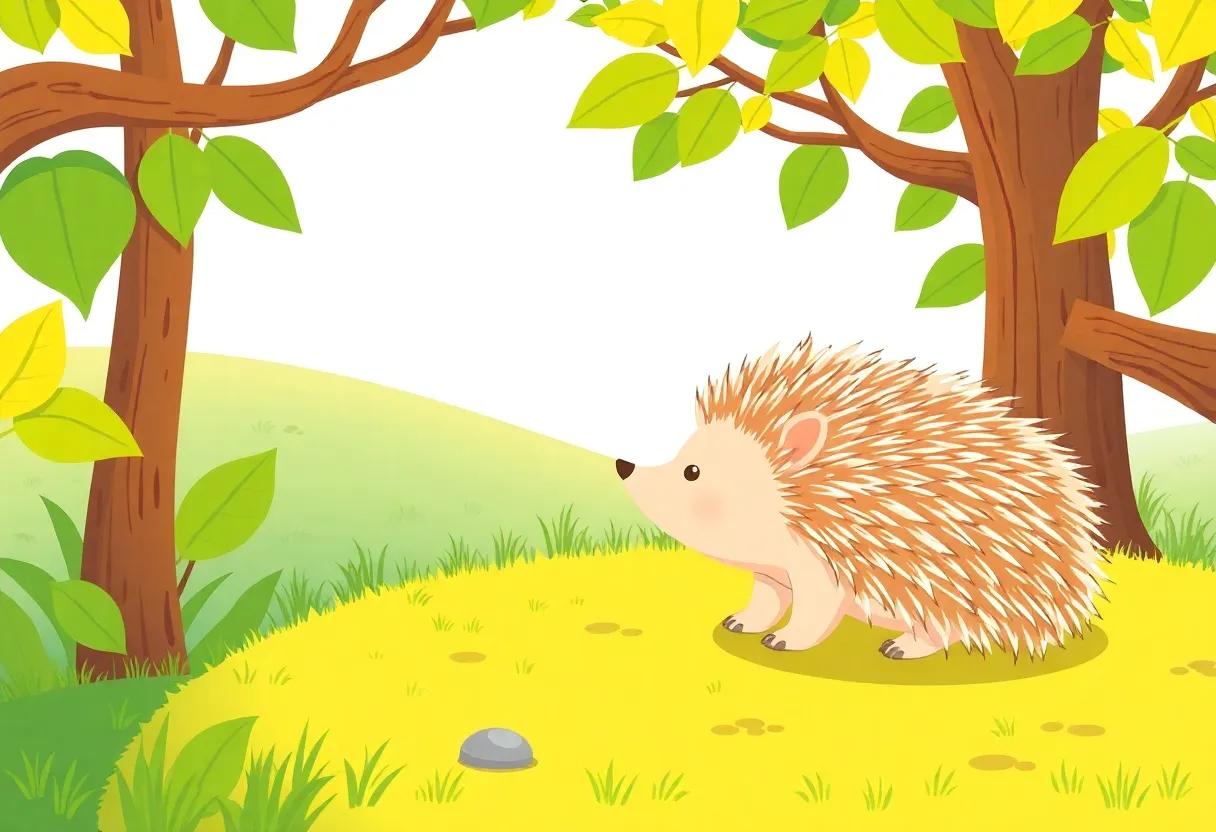 The Hedgehog Wakes​ to a⁤ Golden Morning
