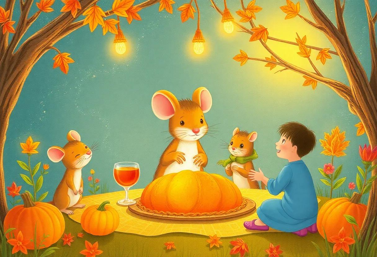 Friends Big and Small Arriving With gifts of Gratitude