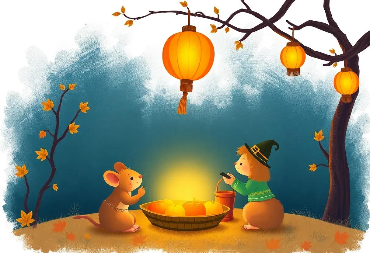 Sharing Stories Around the Warm Glow of Lantern Light