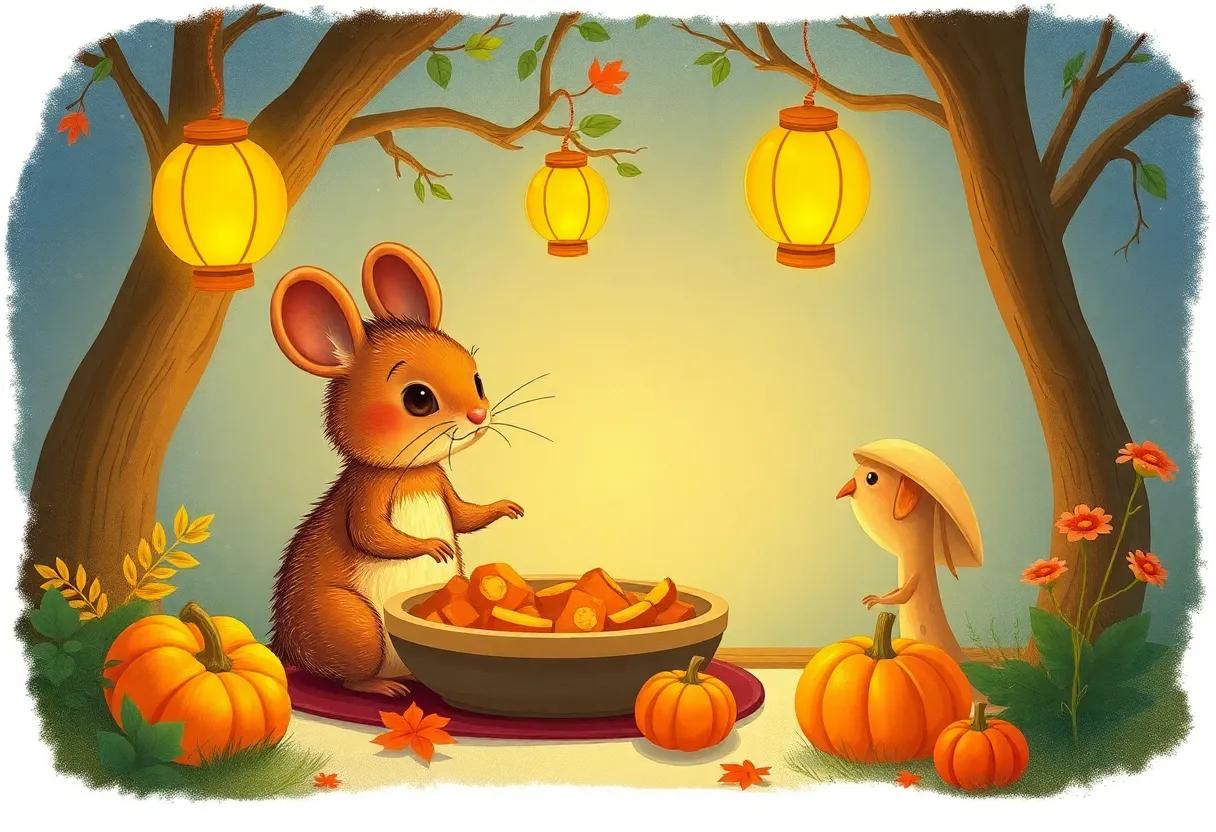 Sharing Stories‌ by the Warm ​Glow of Lanterns
