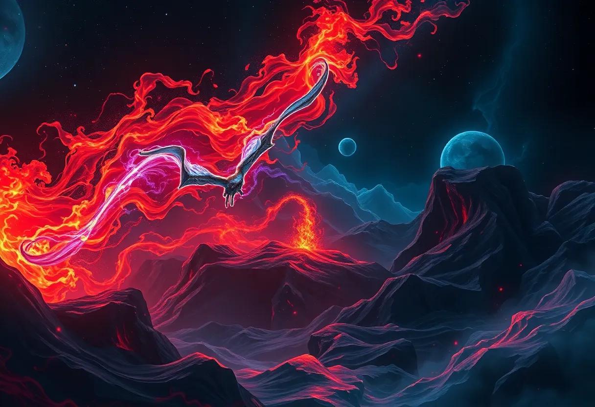 Exploring the Intriguing Concept of Dual realms as the Central Theme in Heart of Night and Fire