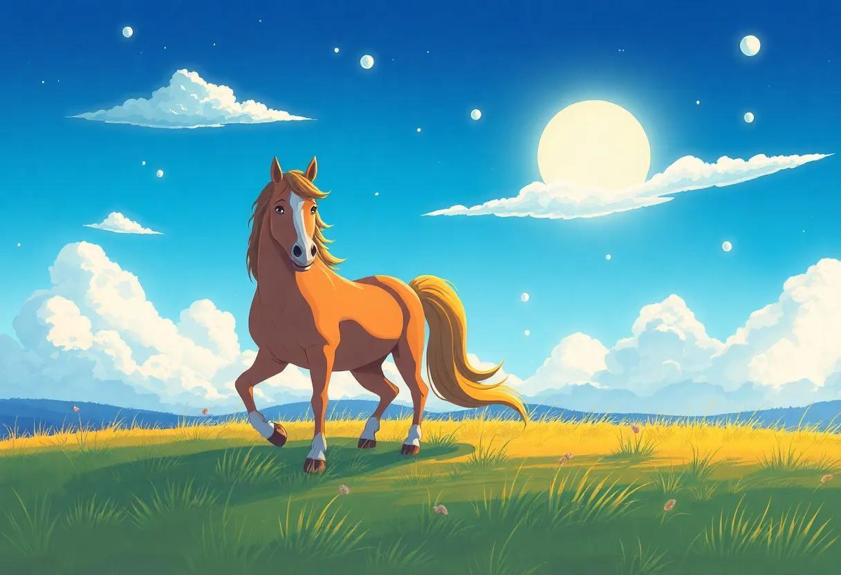 the Horse Awakens to a Whispering Breeze