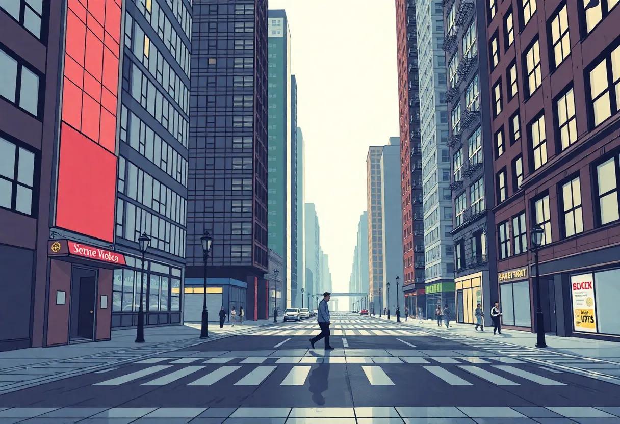 The Role of Urban Spaces as a Reflective Backdrop in the Journey of Jimmy Corrigan