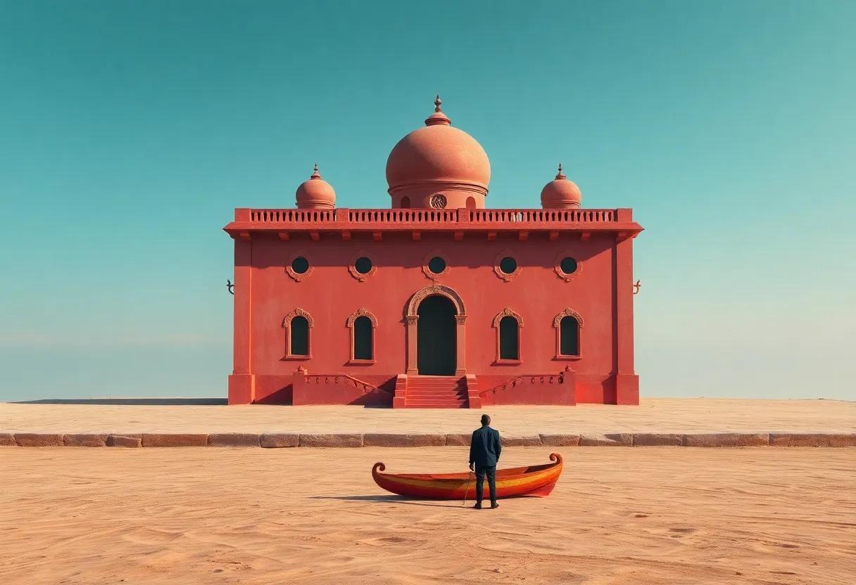 analyzing the Vivid Descriptions of Lapaz and Their Contribution to the Story's Atmosphere