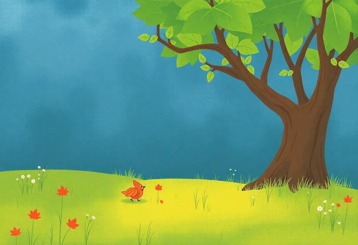 The Calm Breeze and ⁤the‌ Curious Little Leaf