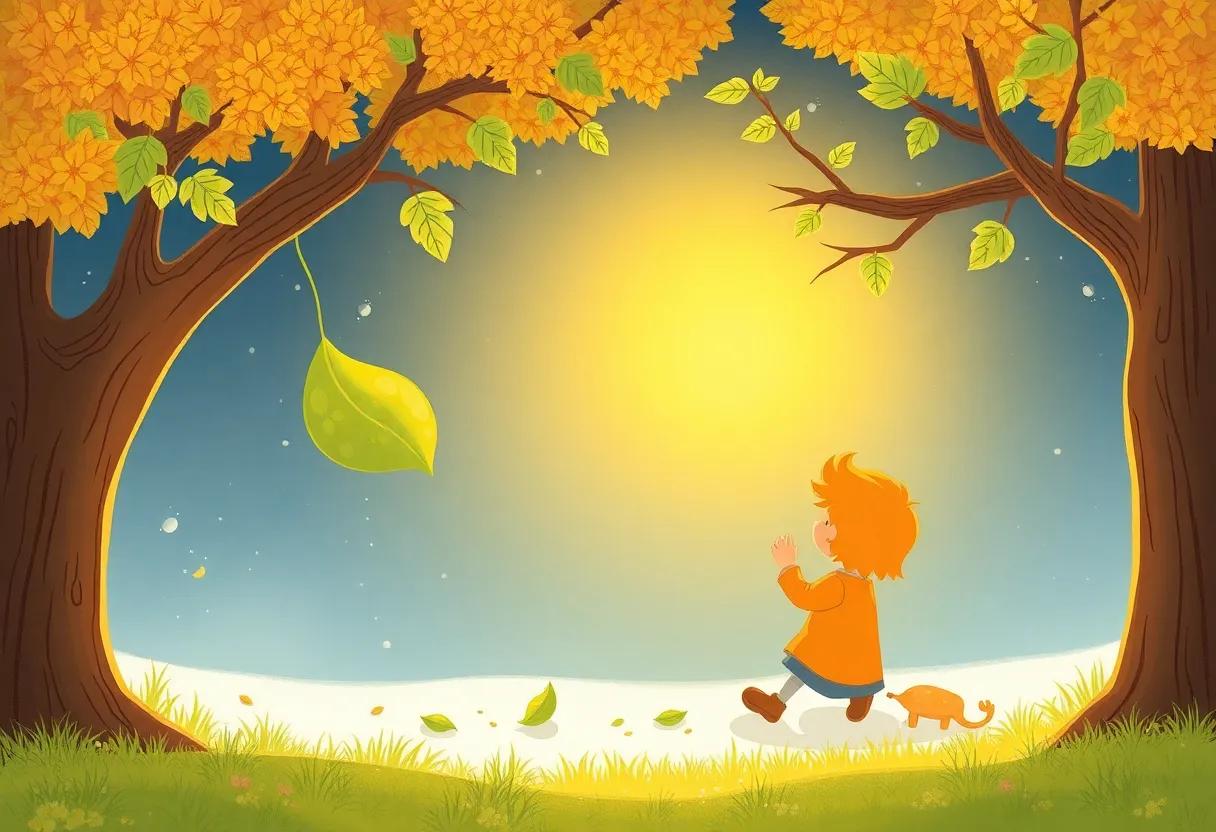 Whispers of Change Under the Golden Sun