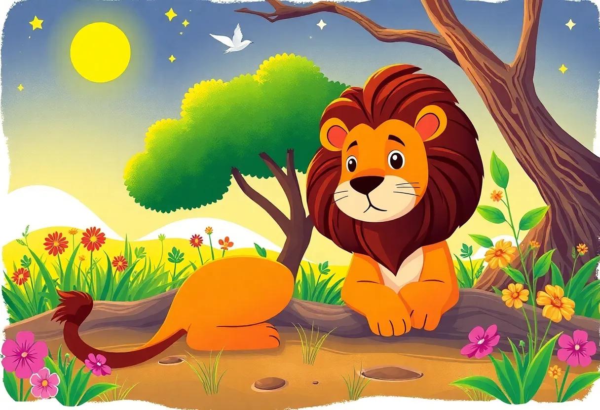 The ⁤Lion awakens​ to a Whispering Breeze