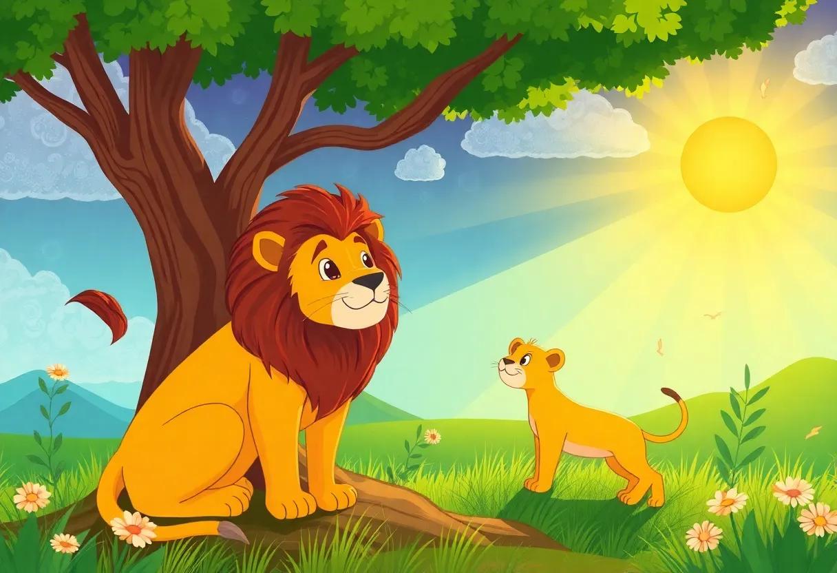 The Lion's Triumph and Return home