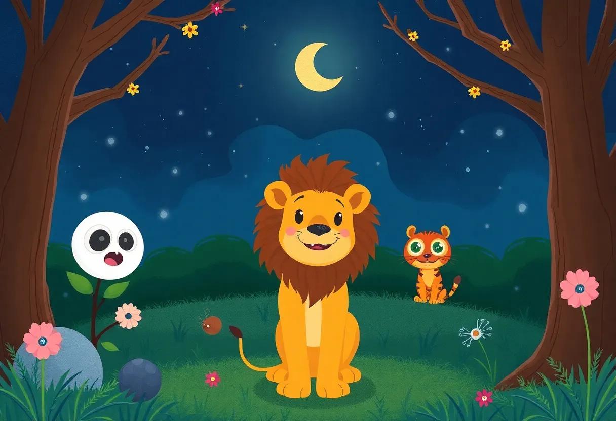 The Curious Eyes of the Night Creatures