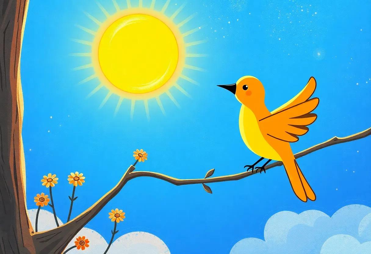 The Gentle Art of Writing Joy in Feathered Flights