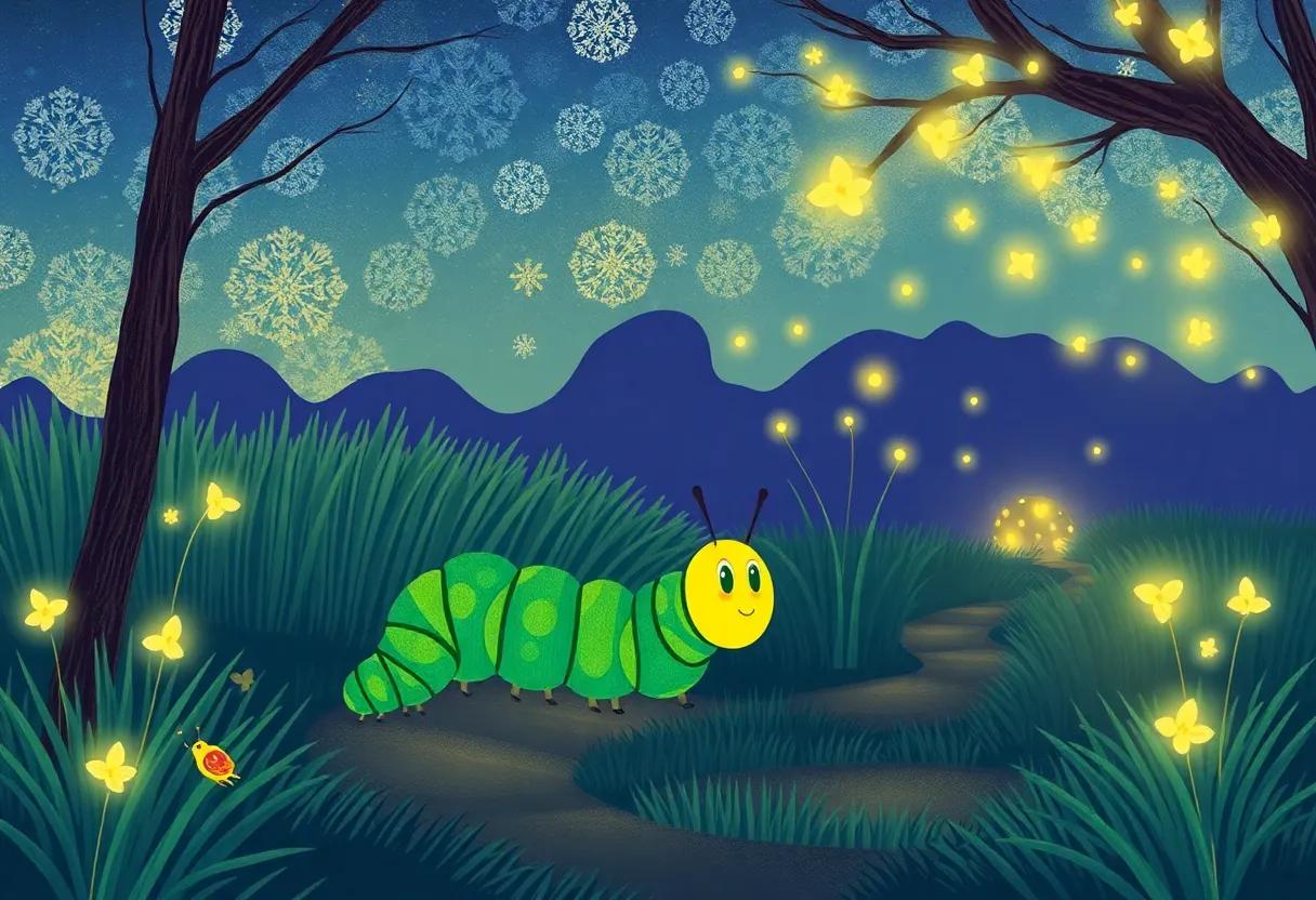 Twinkling Fireflies Illuminate⁤ the Pathway