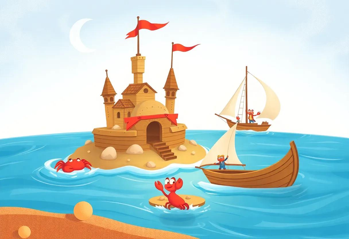 The Curious Little Crab Sets Sail on a New quest