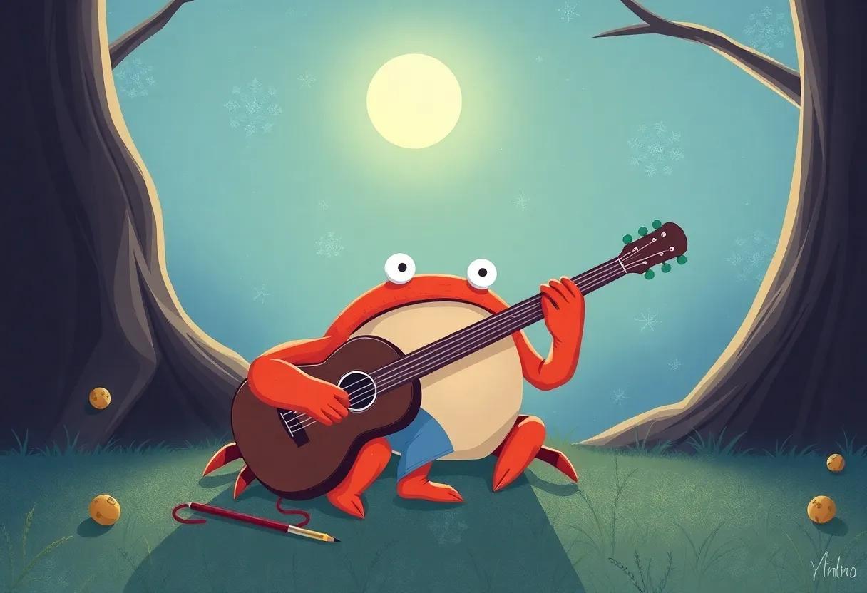 Practicing Under the Glow of the Moonlight