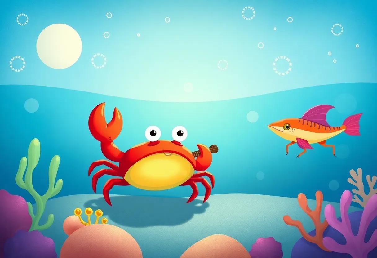 The Harmonious Dance of Sea Creatures