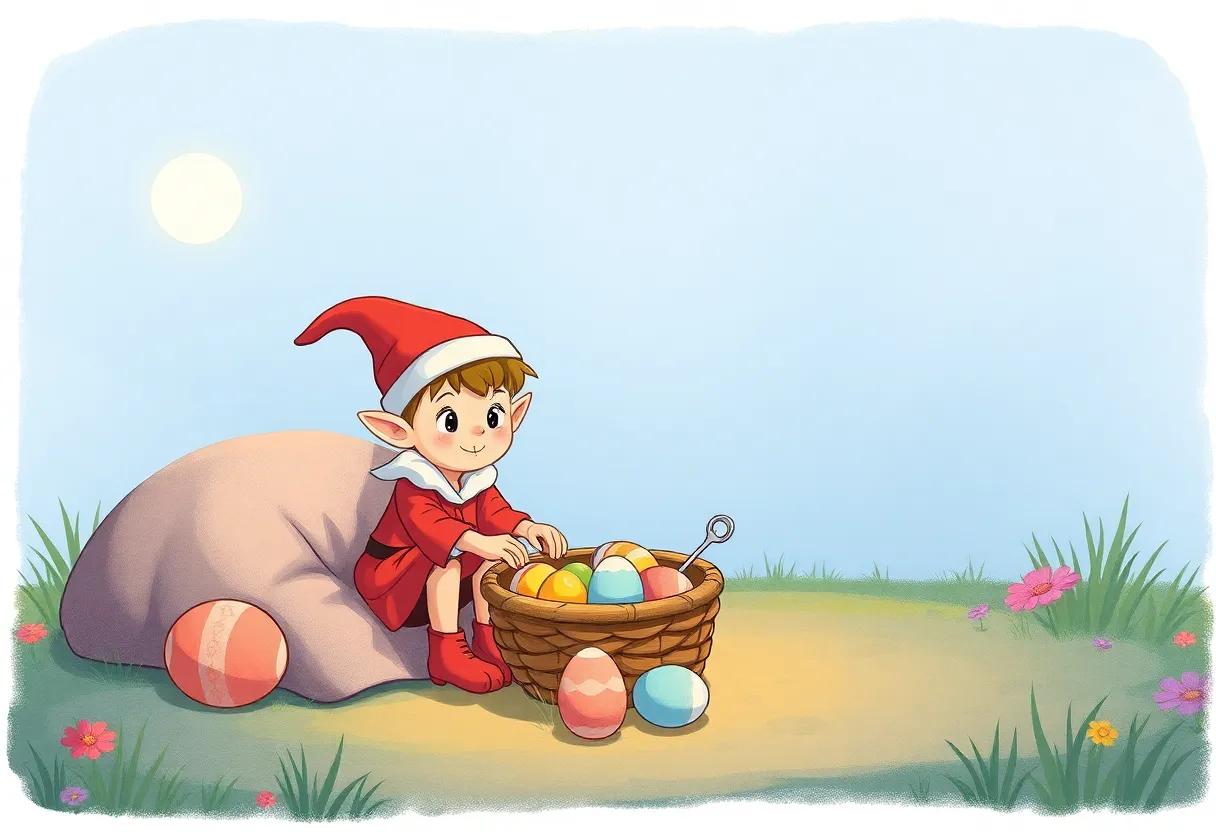 Finishing the Last Egg Before dawn Breaks