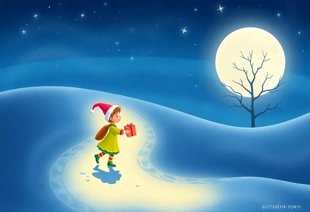 The Moonlit Path That Guides Silent Steps