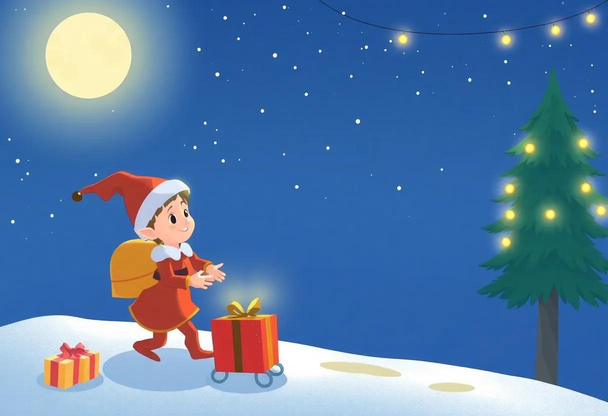 How the Little Elf Avoids Noisy Footprints