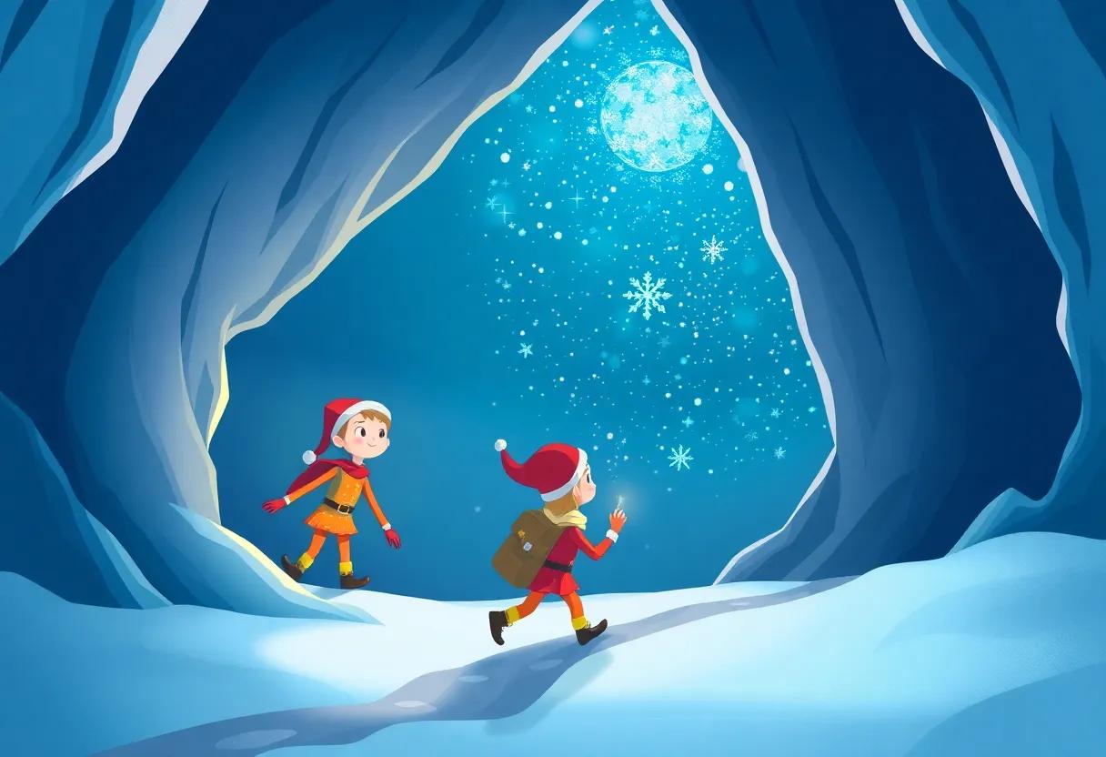 A​ Race Against Time Through‍ the Glittering Ice ⁣Caves