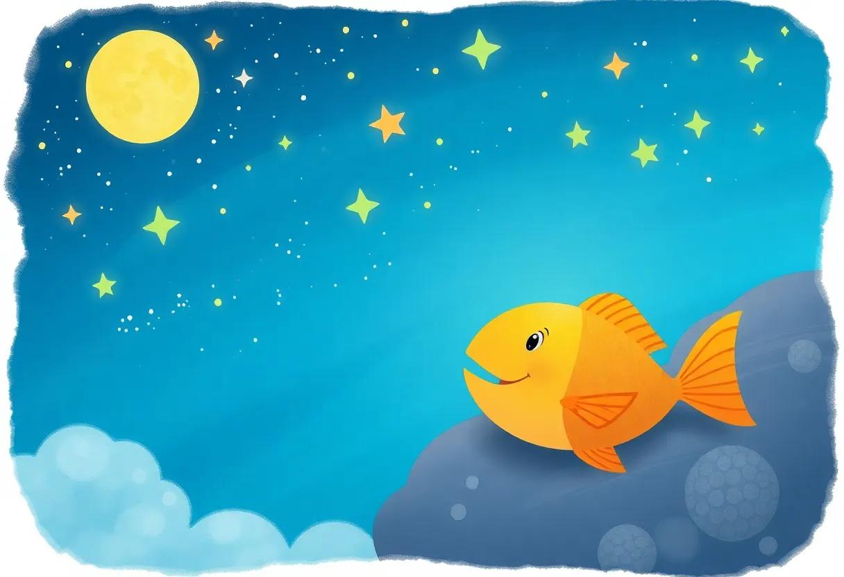 Stars That Shine Like Lanterns in the Water