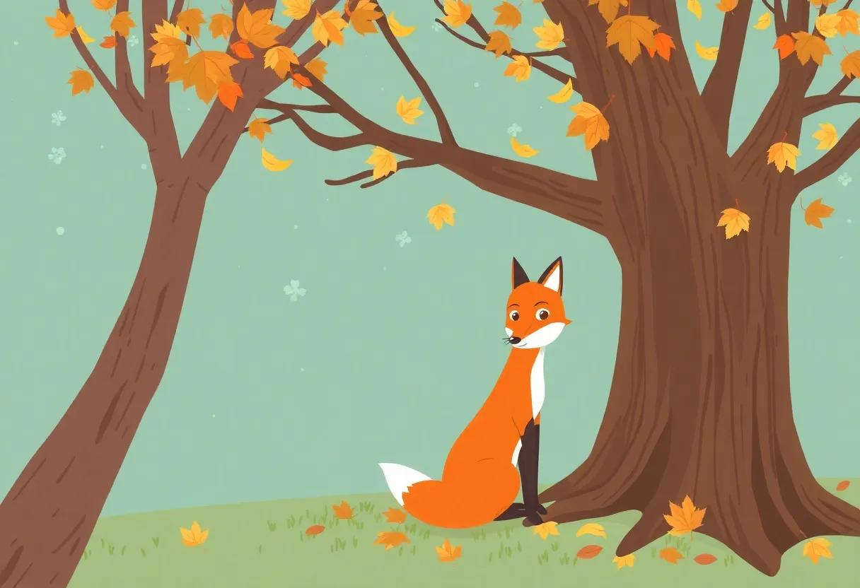 Meeting New Friends Among the rustling Trees