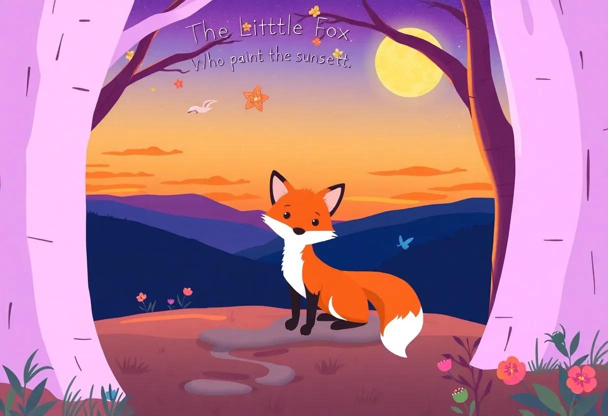 The Curious Little‌ Fox and His Colorful⁢ Dreams