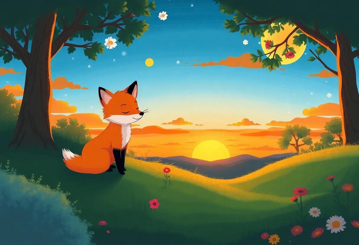 The Fox's Secret to Creating Endless Sunsets
