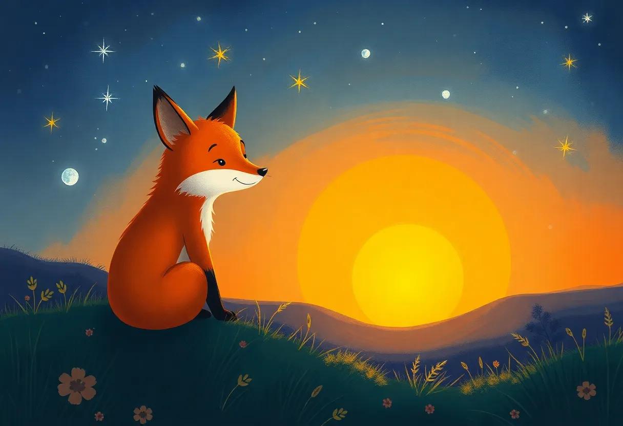 A ⁢Night Filled with Stars and Painted Wonders