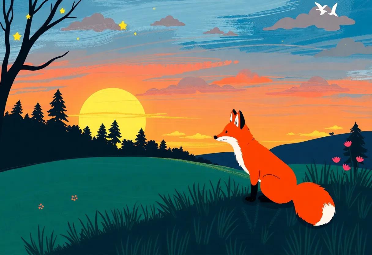 Mixing ‍Magic​ Colors Under the Evening Sky