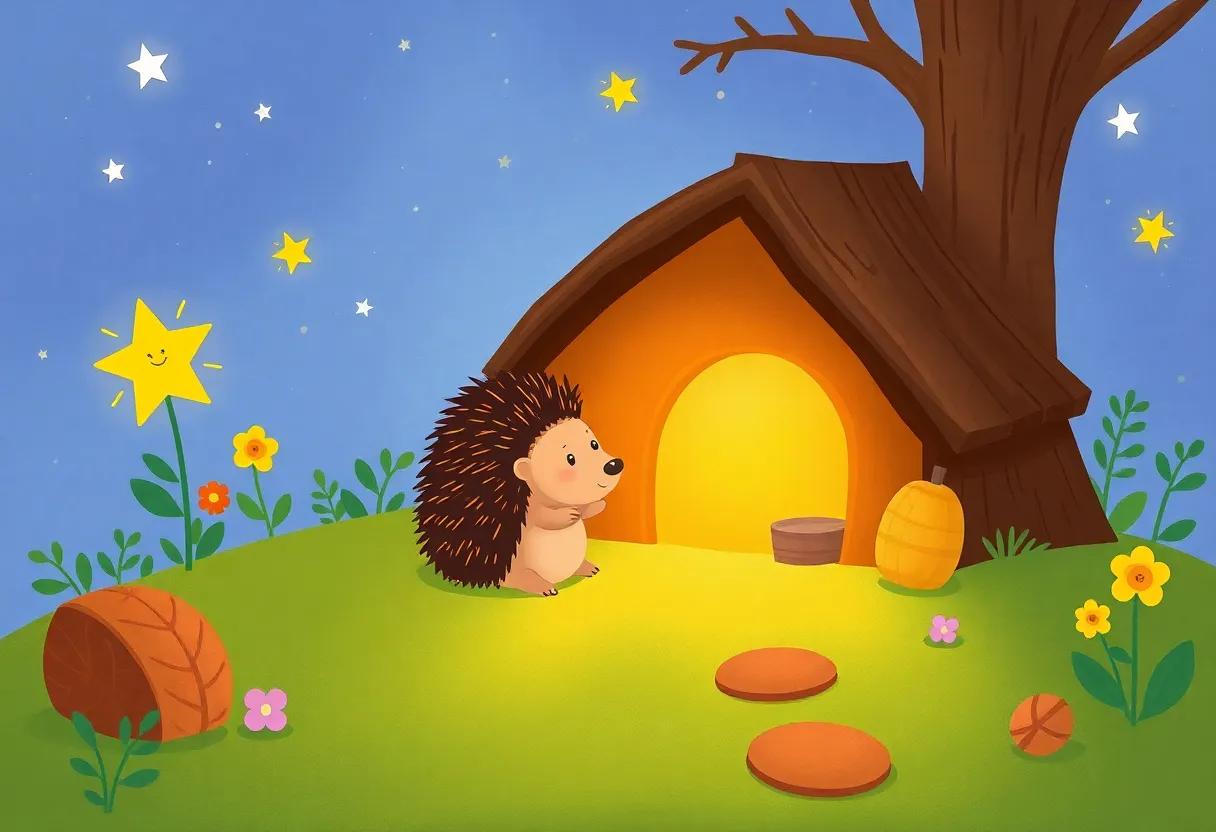 the⁤ Little Hedgehog's Cozy Woodland Home