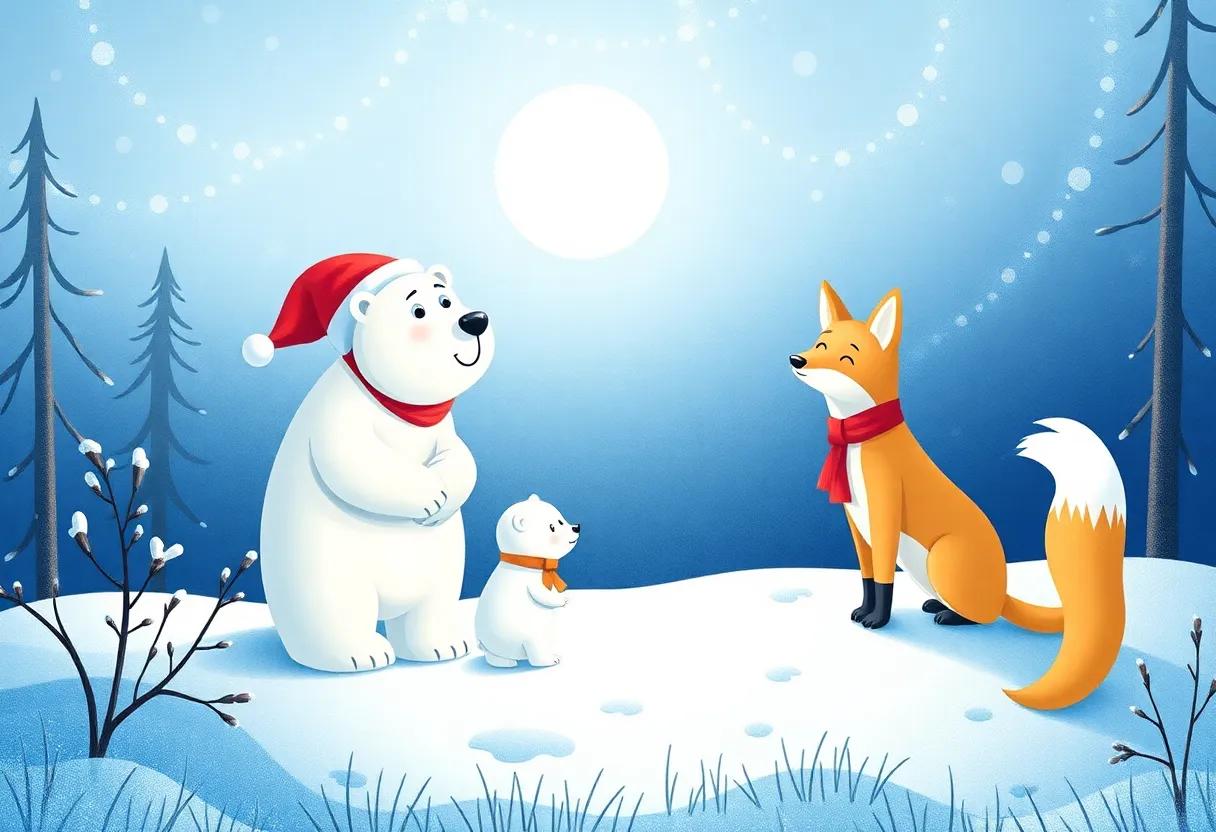 Meeting the Friendly Arctic Fox Who Guides the Way