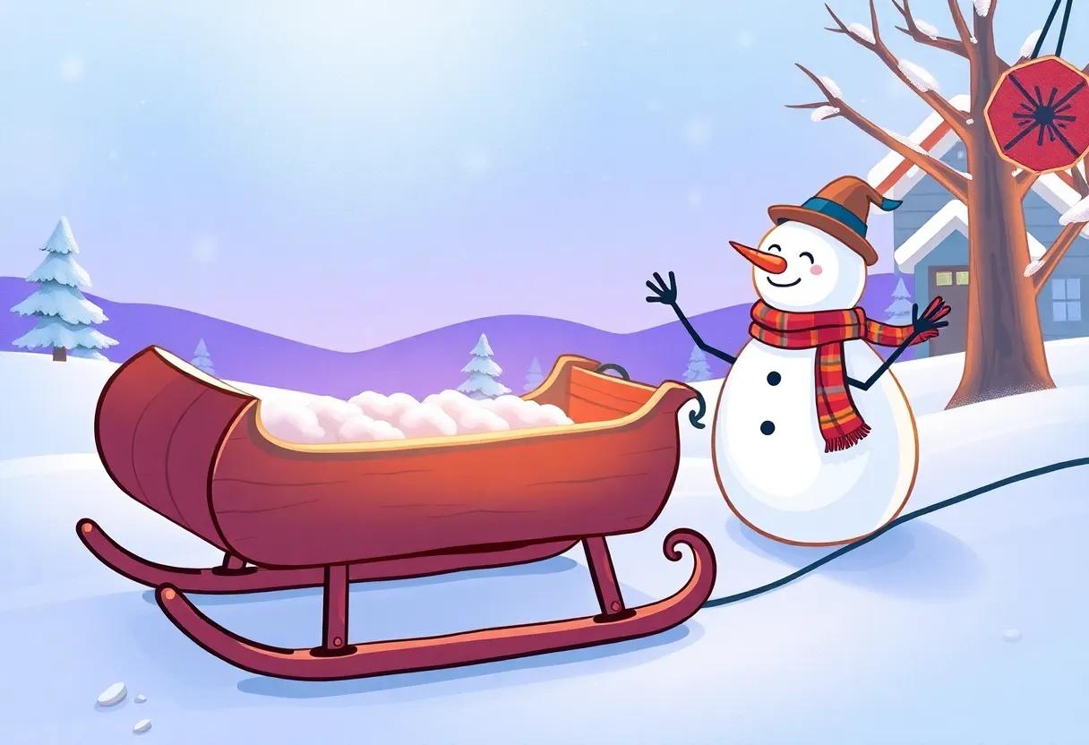 Meeting the ‌Friendly Snowman Guide