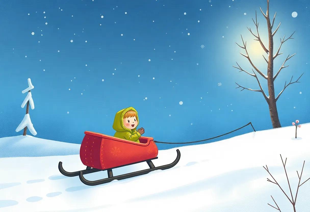 The Discovery⁣ of the Little Sled in the Snow