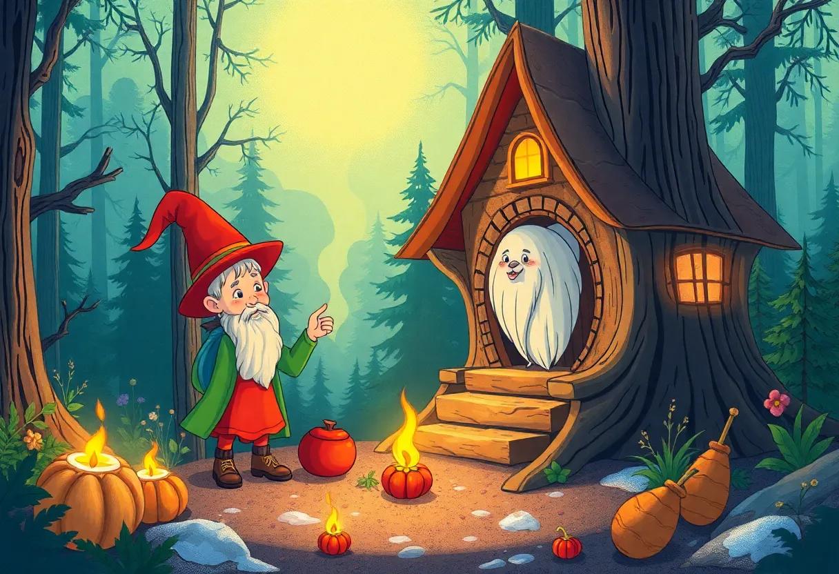 Gathering Magical Ingredients from the Forest
